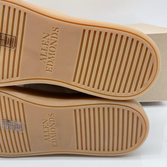 Allen Edmonds LUDLOW Slip-On Stretch Lace Up Sneakers Dove Suede Mens US 8.5 - Picture 12 of 13